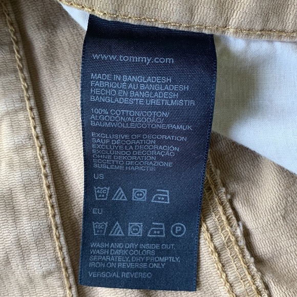 Tommy Hilfiger Custom Straight Khaki Pants 32/32 - Picture 8 of 8